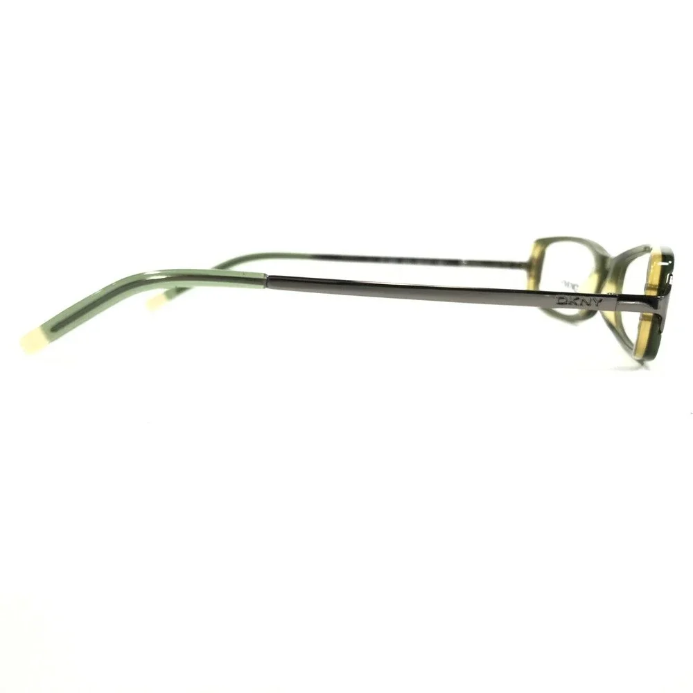 DKNY Eyeglasses Frames DY4507 3015 Gray Clear Green Brown Rectangular 50-17-135